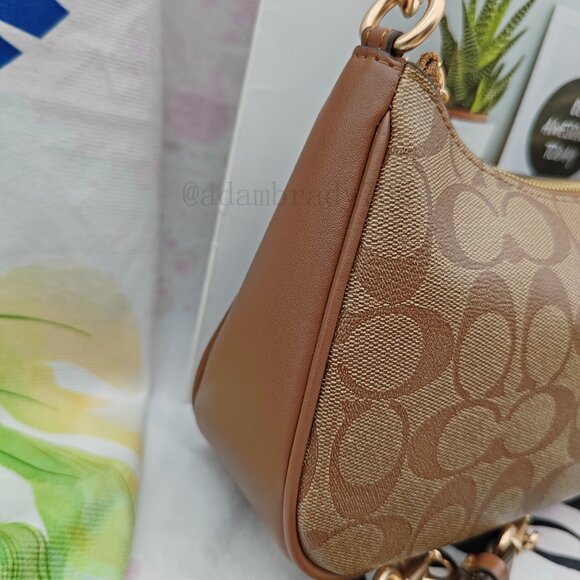 Coach Teri shoulder bag brown - Picture 3 of 11